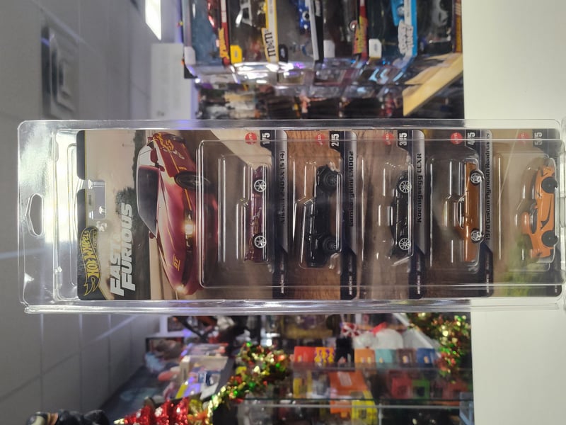 Fast And The Furious Set - WITH CASE