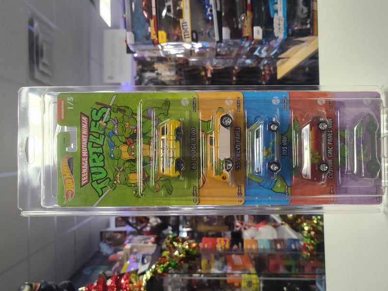 Ninja Turtles Set - WITH CASE