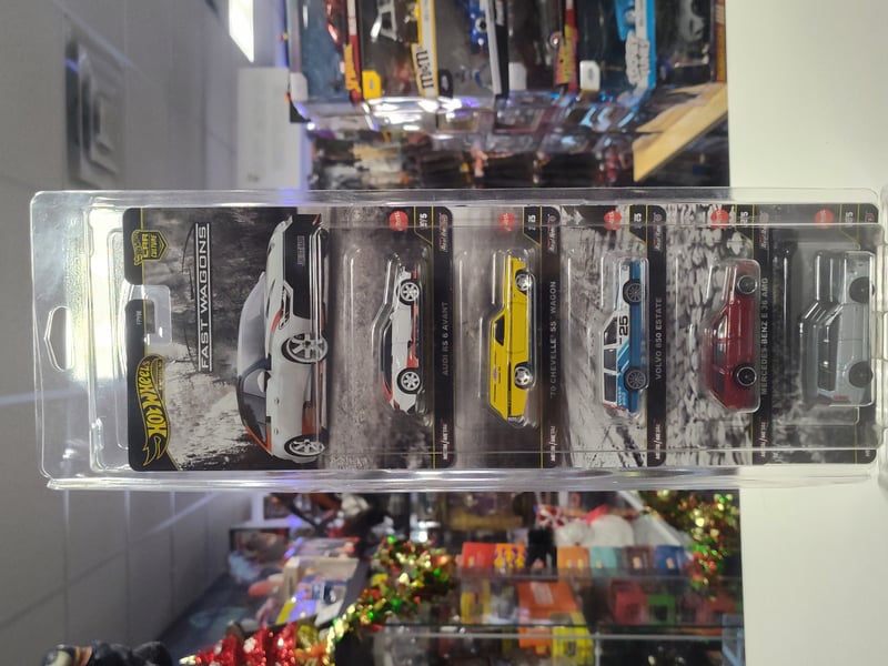 Fast Wagons Set - WITH CASE