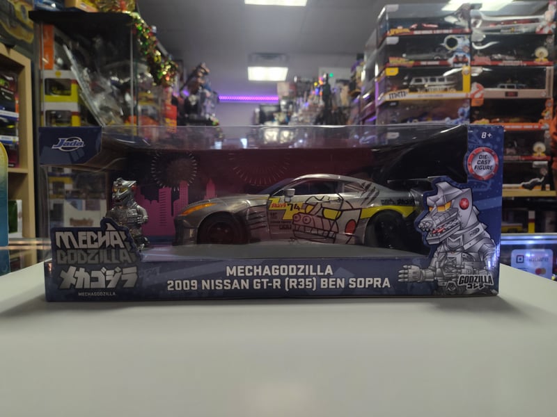Mecha Godzilla 2009 Nissan GT-R R34